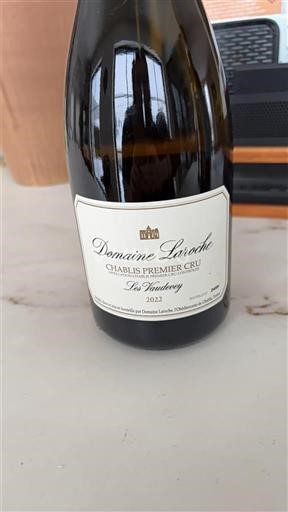 Burgundy Chablis Premier Cru Domaine Laroche Les Vaudevey 2022