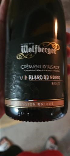 Alsace Crémant d'Alsace Wolfberger Expression Unique Icke årgångsbetecknad