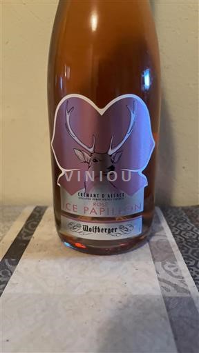 Elsass Crémant d'Alsace Wolfberger Ice Papillon Ohne Jahrgang