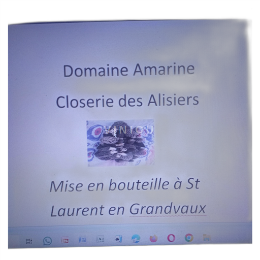 Bourgogne Domain Amarina Clauserie des Alisiers 2024