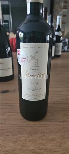 Bordéus Blaye-Côtes-de-Bordéus Château Moulin Neuf 2019