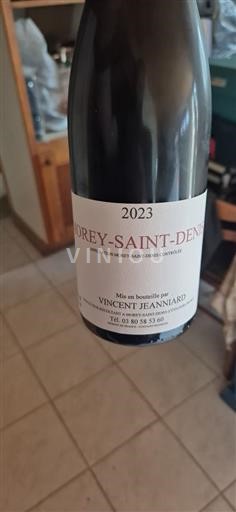 Bourgogne Morey-saint-denis Vincent Jeanniard 2023