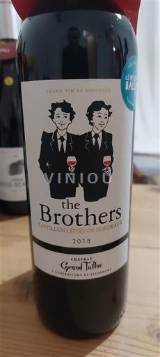 Bordeaux Castillon-côtes-de-bordeaux Château Grand Tuillac The Brothers 2018