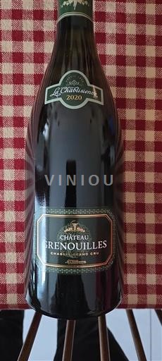 Burgundi Chablis Grand Cru Château Grenouilles 2020