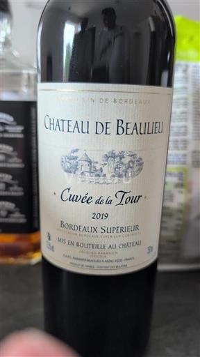 Burdeos Bordeaux superior Château Beaulieu de la Tour 2019