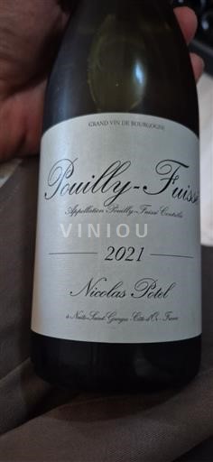Borgogna Pouilly-fuissé Nicolas Potel 2021