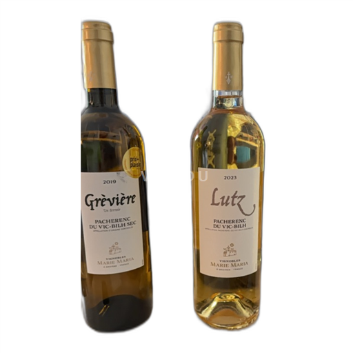Vin Blanc sec Lutz Vignobles Marie Maria 2023 France Sud-Ouest Pacherenc-du-vic-bilh AOC
