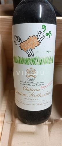 Burdeos Pauillac Grand Cru Château Mouton Rothschild 1999