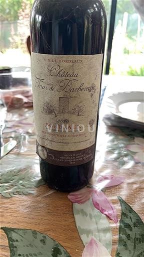 Bordéus Château Tour de Barbereau 2015