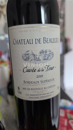 Burdeos Bordeaux superior Château Beaulieu de la Tour 2019
