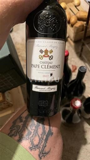 Bordeaux Pessac-Léognan Grand Cru Classé Pape Clément 2017
