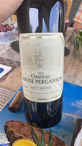 Bordéus Haut-Médoc Cru Bourgeois Larose Perganson 2000