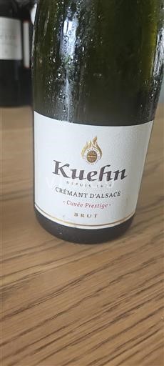 Alsace Crémant d'Alsace Kuehn Prestige Icke årgångsbetecknad