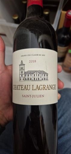 Burdeos Saint-Julien Grand Cru Château Lagrange 2018