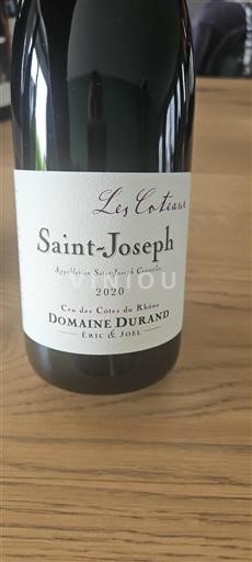 Vallée du Rhône Saint-Joseph Domaine Durand Les Coteaux 2020