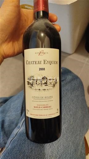 Bordeaux Côtes-de-bourg Château Eyquem 2008
