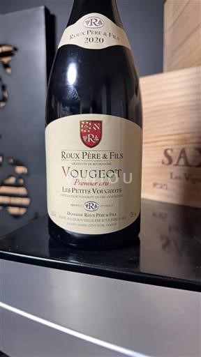 Borgogna Vougeot Premier Cru Roux Père & Fils Les Petits Vougeots 2020