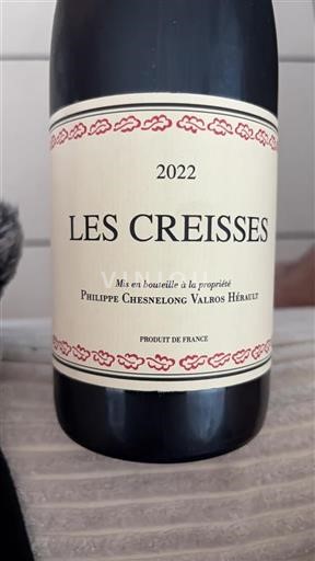 Languedoc Unspecified Philippe Chesnelong Les Creisses 2022