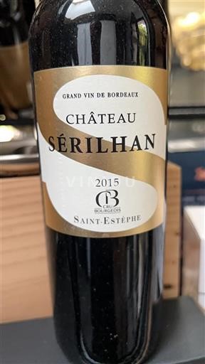 Bordeaux Saint-Estèphe Cru Bourgeois Sérian 2015