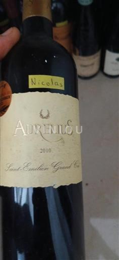 Bordéus Saint-Émilion Grand Cru Grand Cru Aurelius 2010