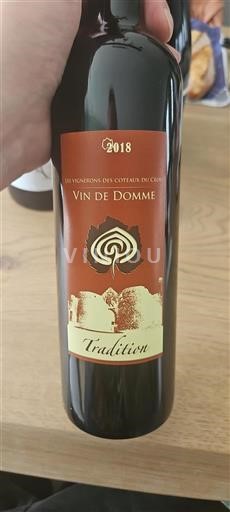 South West Unspecified Les Vignerons des Coteaux du Céou Tradition 2018
