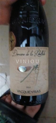 Thung lũng Rhône Vacqueyras Domaine La Libellule 2020