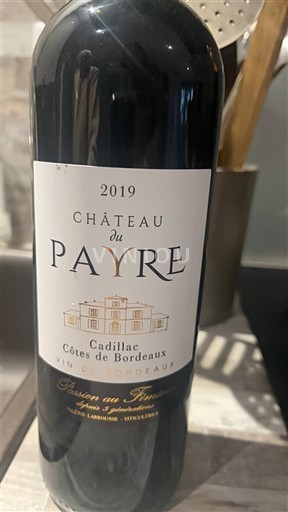 Burdeos Cadillac-Côtes-de-Burdeos Château Payre 2019