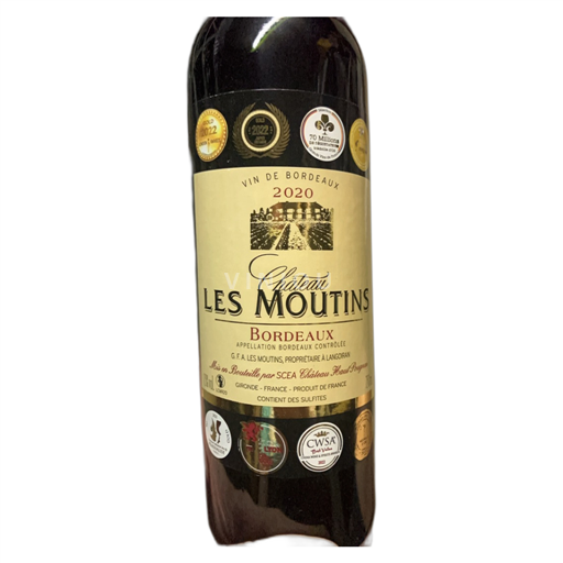 Bordéus Château Les Moutins 2020
