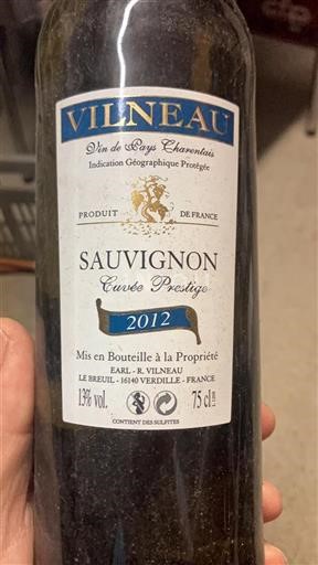 Šampanja Ni doloceno Vilneaux Prestige 2012
