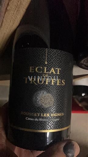 Údolí Rhôny Côtes-du-Rhône-villages Rousset Les Vignes Éclat de Truffes 2019