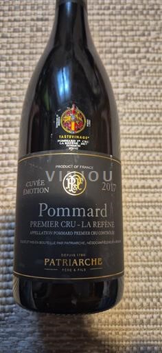 Burgund Pommard Premier Cru Patriarche Père & Fils Emotion 2017