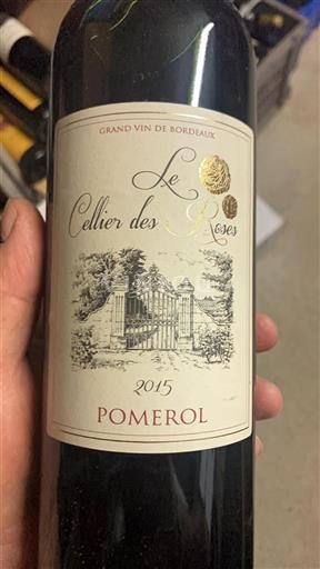 Bordeaux Pomerol Le Cellier des Roses 2015