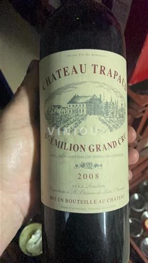 Burdeos Saint-Émilion Gran Cru Grand Cru Trapaud 2008