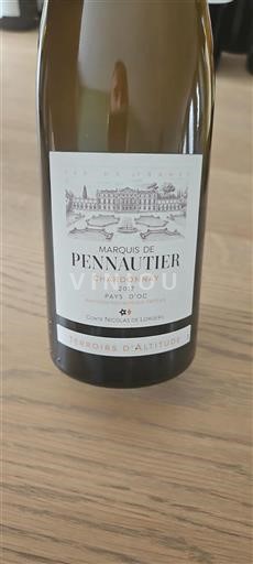 Languedoc ja Roussillon Pays d'Oc Marquis de Pennautier Terroirs d'Altitude 2017