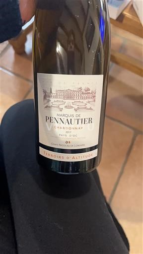 Languedoc ja Roussillon Pays d'Oc Marquis de Pennautier Terroirs d'Altitude 2017