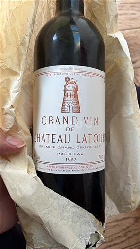 Bordeaux Pauillac Premier Grand Cru Classé Château Latour Grand Vin 1997