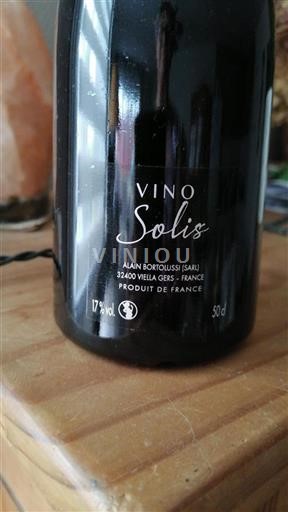 Sudoeste No especificado Alain Bortolussi Vino Solis Sin añada