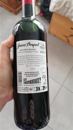 Sud-Ovest Comté tolosan Cave du Marmandais Grand Bosquet 2021
