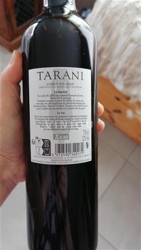 Sudoeste Comté tolosano Tarani La légende 2023