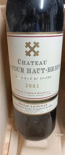 Bordéus Pessac-Léognan Cru Classé de Graves Château La Tour Haut-Brion 2001