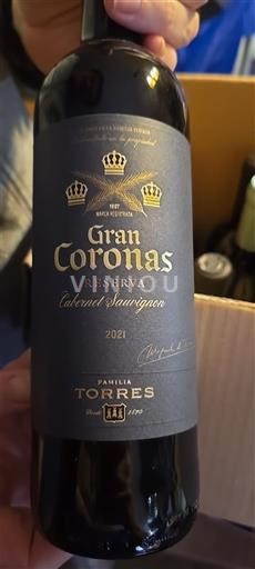 Catalonia Penedès Familia Torres Gran Coronas Reserva 2021