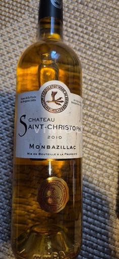 Zuidwest-Frankrijk Monbazillac Château Saint-Christophe 2010