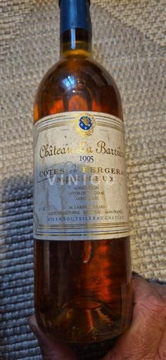 Sudoeste Côtes de Bergerac Château La Barrière 1995