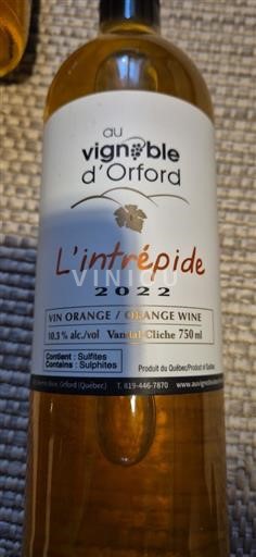 Québec Không được chỉ định Vignoble Orford L'intrépide 2022
