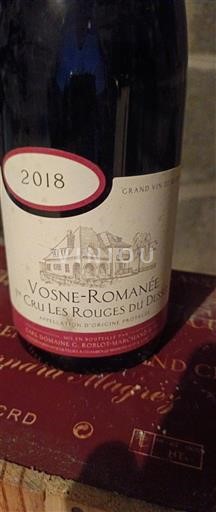 Bourgogne Vosne-romanée Premier Cru Domaine C. Roblot-Marchand Les Rouges du Dessus 2018