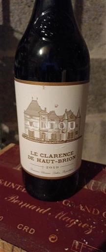 Bordeaux Pessac-Léognan Château Haut-Brion Le Clarence de Haut-Brion 2019