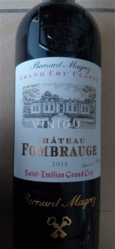 Bordeaux Saint-Émilion Grand Cru Grand Cru Classé Château Fombrauge 2018