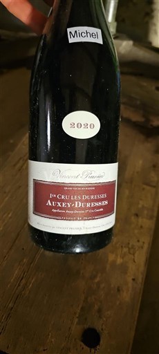 Borgogna Auxey-Duresses Premier Cru Vincent Prunier 2020