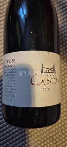 Rhône-dalen Côtes-du-Rhône Domaine Castan 2016