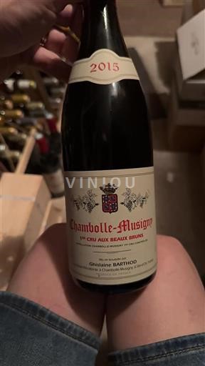 Bourgogne Chambolle-Musigny Premier Cru Ghislaine Barthod Aux Beaux Bruns 2015